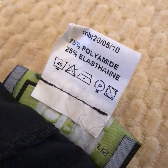 Lior Paris Ruffle hem Flattering Stretch wide Tufted ankle pants - Picture 8 of 10